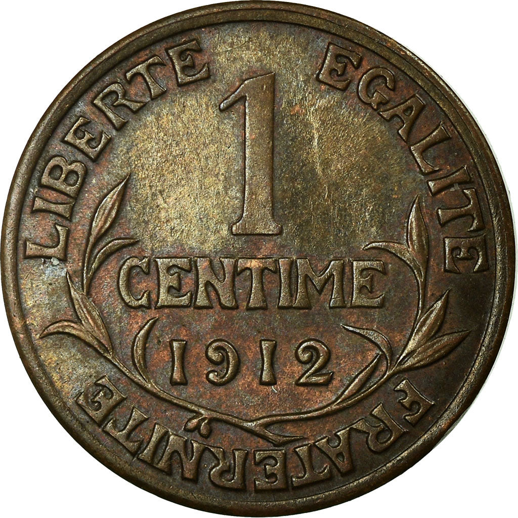 Monnaie, France, Dupuis, Centime, 1912, Paris, TTB, Bronze, Gadoury:90, KM:840