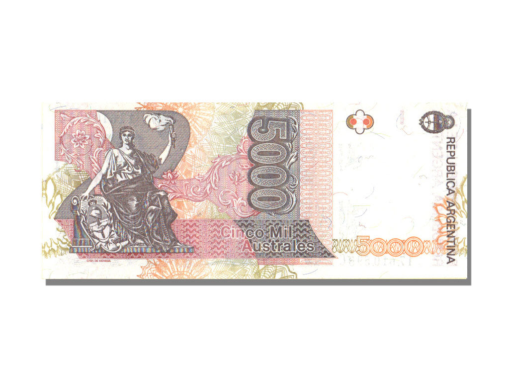 Argentina, 5000 Australes, KM #330e, UNC(65-70), C