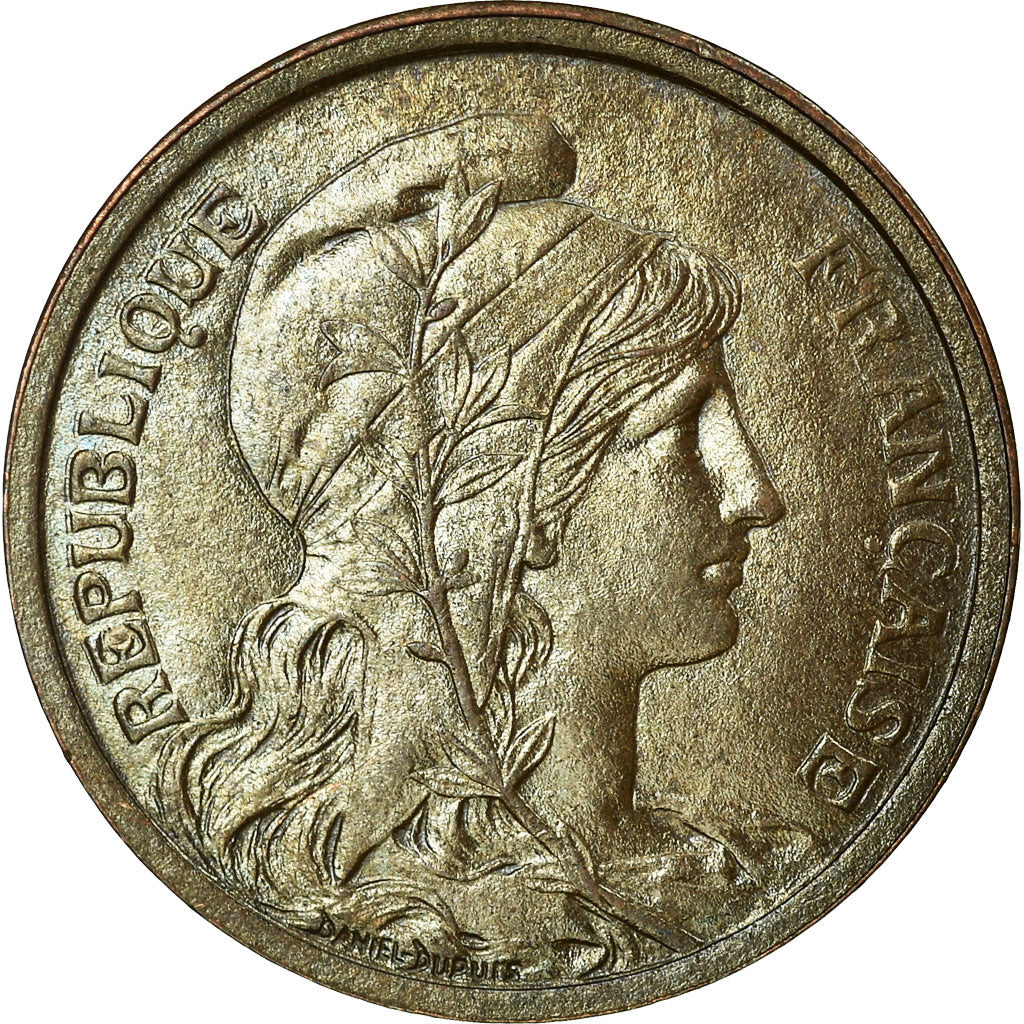 Coin, France, Dupuis, 2 Centimes, 1914, Paris, AU(55-58), Bronze, KM:841