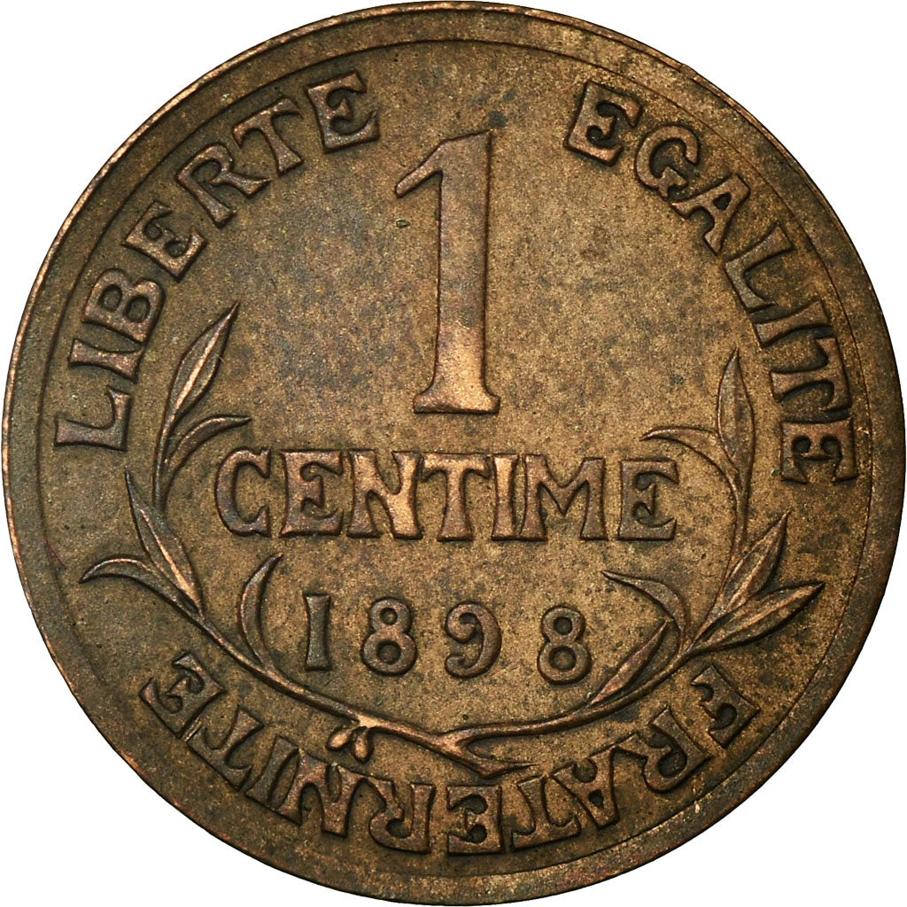 Coin, France, Dupuis, Centime, 1898, Paris, Flan mat, EF(40-45), Bronze, KM:840