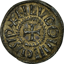 France, Louis le Pieux, Denier, 814-840, Strasbourg, Extrêmement rare, Argent