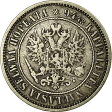 Coin, Finland, Nicholas II, Markka, 1874, EF(40-45), Silver, KM:3.2