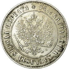 Coin, Finland, Nicholas II, Markka, 1907, EF(40-45), Silver, KM:3.2