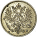 Monnaie, Finlande, Nicholas II, 25 Penniä, 1915, SUP, Argent, KM:6.2