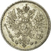Coin, Finland, Nicholas II, 25 Penniä, 1915, AU(55-58), Silver, KM:6.2