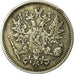 Coin, Finland, Nicholas II, 50 Penniä, 1874, EF(40-45), Silver, KM:2.2