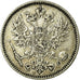 Coin, Finland, Nicholas II, 50 Penniä, 1893, EF(40-45), Silver, KM:2.2