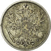 Coin, Finland, Nicholas II, 50 Penniä, 1907, EF(40-45), Silver, KM:2.2