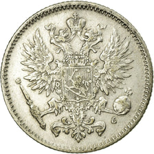 Coin, Finland, Nicholas II, 50 Penniä, 1907, EF(40-45), Silver, KM:2.2