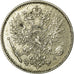 Coin, Finland, Nicholas II, 50 Penniä, 1911, AU(55-58), Silver, KM:2.2