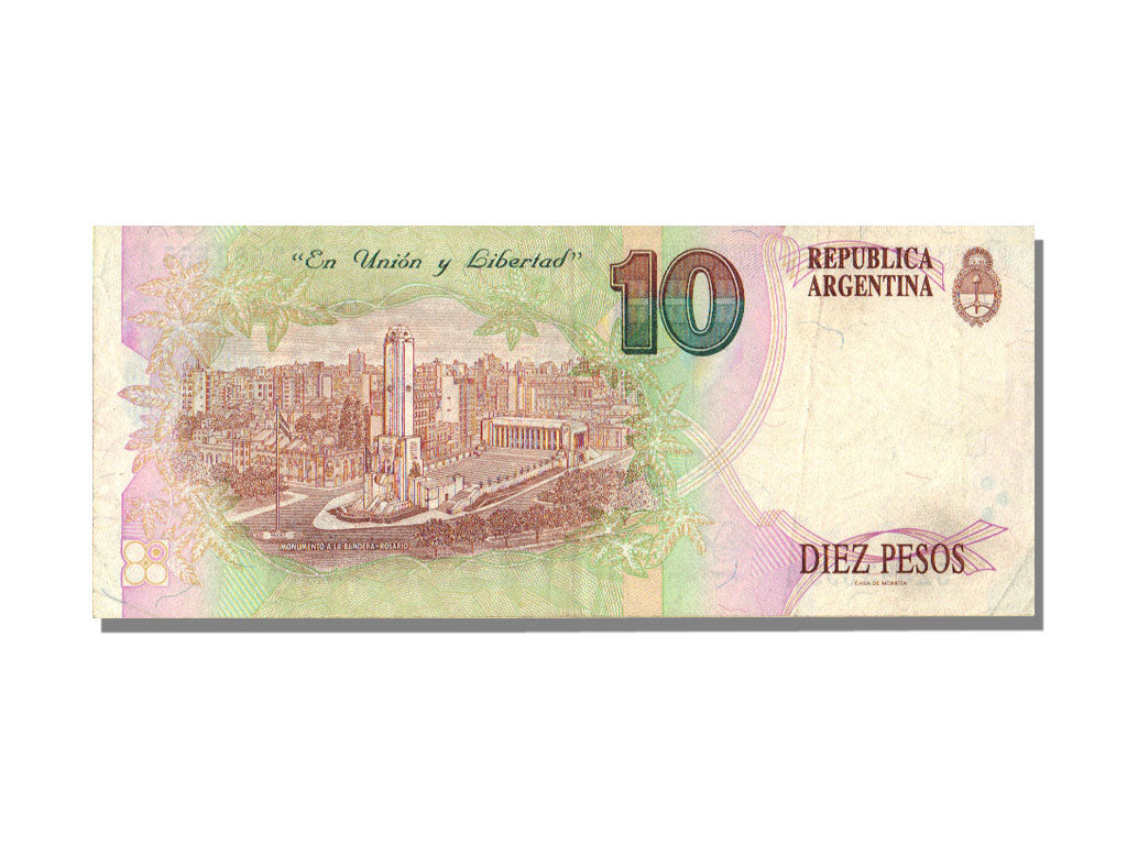 Argentina, 10 Pesos, UNC(63)