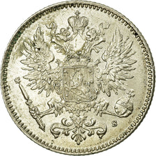 Coin, Finland, Nicholas II, 50 Penniä, 1915, MS(63), Silver, KM:2.2