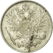 Coin, Finland, Nicholas II, 50 Penniä, 1916, MS(60-62), Silver, KM:2.2