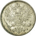 Coin, Finland, Nicholas II, 50 Penniä, 1916, MS(60-62), Silver, KM:2.2