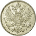 Coin, Finland, Nicholas II, 50 Penniä, 1917, MS(63), Silver, KM:2.2
