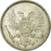 Coin, Finland, Nicholas II, 50 Penniä, 1917, MS(63), Silver, KM:20