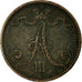 Coin, Finland, Alexander III, Penni, 1888, EF(40-45), Copper, KM:10
