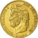 Moeda, França, Louis-Philippe, 20 Francs, 1841, Paris, EF(40-45), Dourado