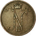 Coin, Finland, Nicholas II, Penni, 1906, EF(40-45), Copper, KM:13