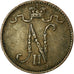 Coin, Finland, Nicholas II, Penni, 1907, EF(40-45), Copper, KM:13