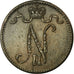 Coin, Finland, Nicholas II, Penni, 1907, AU(50-53), Copper, KM:13