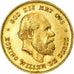 Coin, Netherlands, William III, 10 Gulden, 1875, MS(63), Gold, KM:105