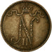 Coin, Finland, Nicholas II, Penni, 1909, EF(40-45), Copper, KM:13