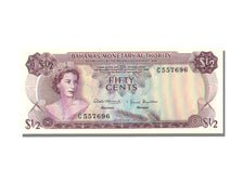 Bahamas, 1/2 Dollar, 1968, KM #26a, UNC(65-70), C