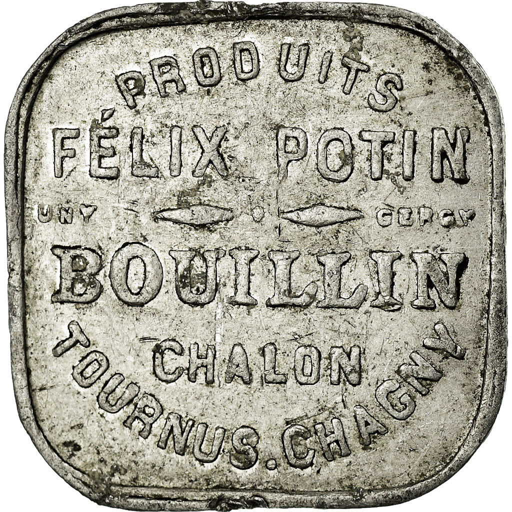 Monnaie, France, Produits Felix Potin, BOUILLIN, Chalon-Tournus-Chagny, 5