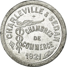Coin, France, Chambres de Commerce, Charleville-Sedan, 5 Centimes, 1921, MS(63)