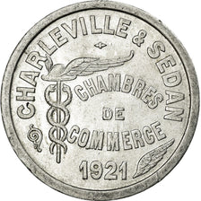 Coin, France, Chambres de Commerce, Charleville-Sedan, 10 Centimes, 1921