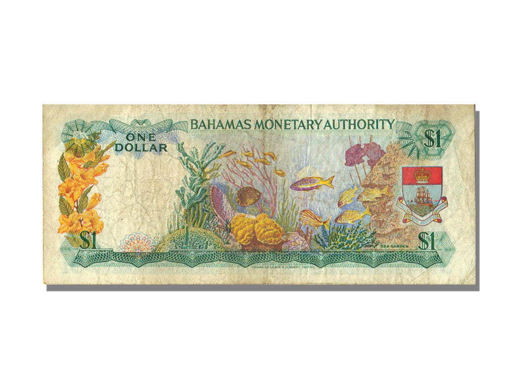 Bahamas, 1 Dollar, 1968, EF(40-45)