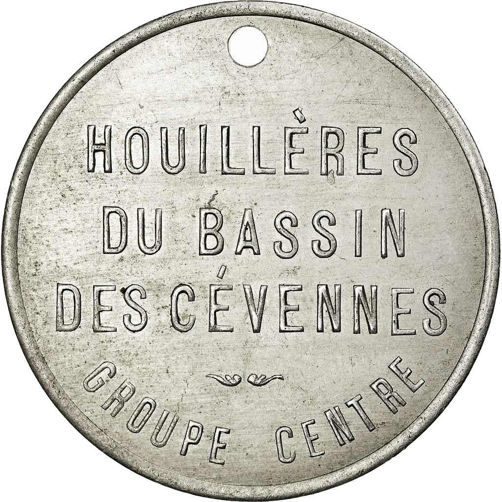 Moneta, Francja, Houillères du Bassin des Cévennes, Bon pour 1 sac de bois