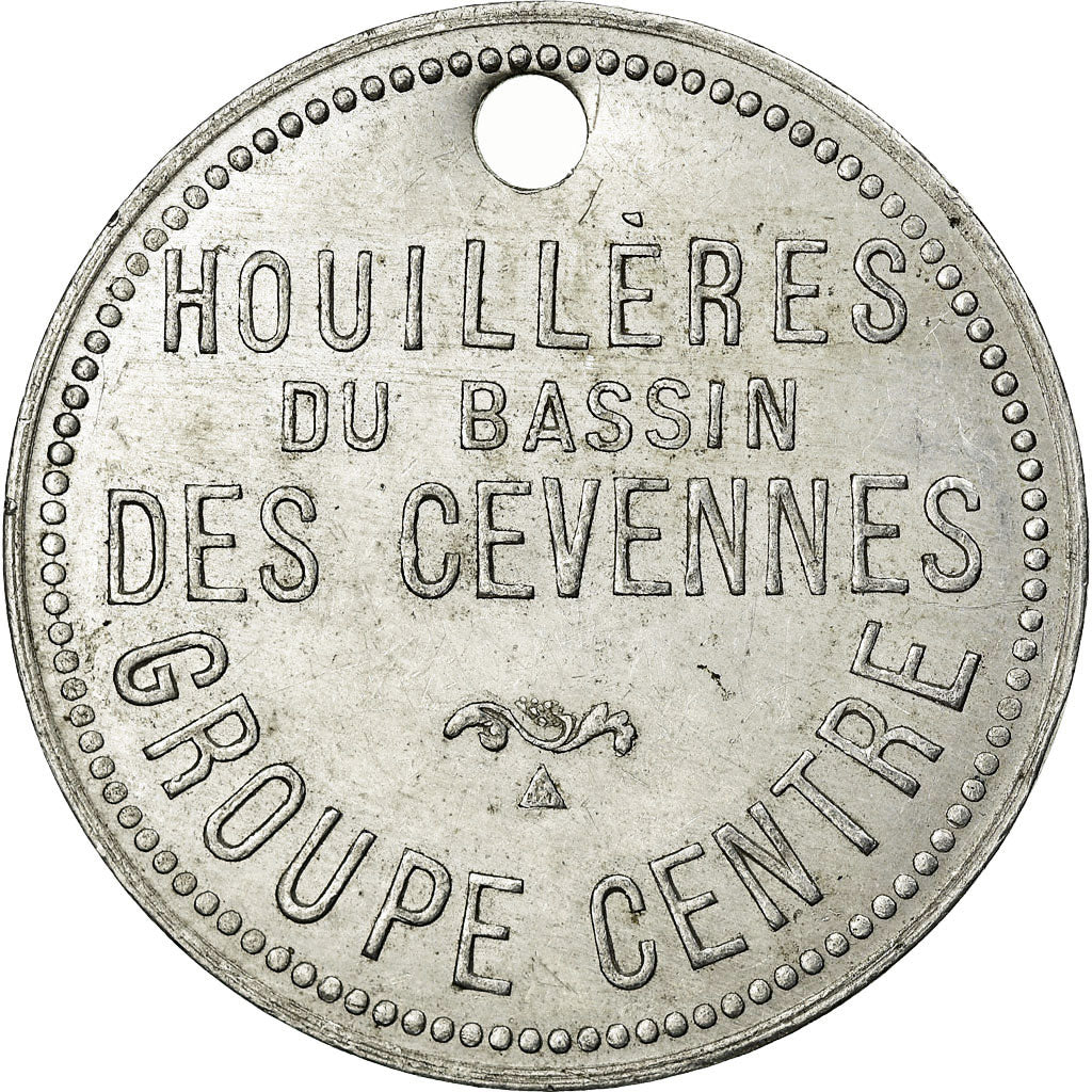 Moneda, Francia, Houillères du Bassin des Cévennes, Bon pour 2 sacs de bois
