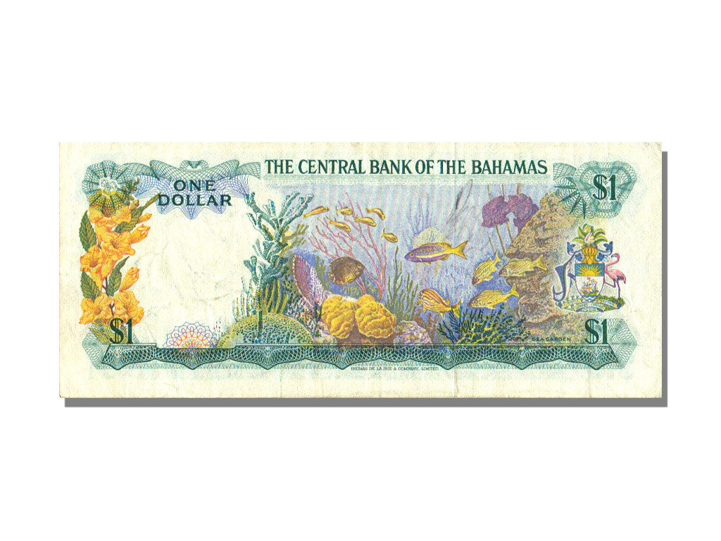Bahamas, 1 Dollar, 1974, AU(55-58)