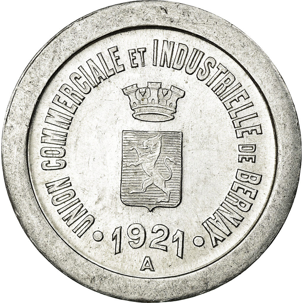 Coin, France, Union Commerciale et Industrielle, Bernay, 5 Centimes, 1921