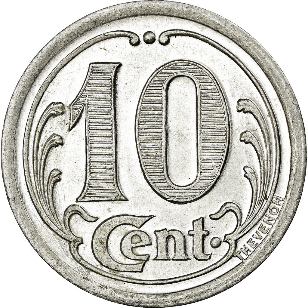 Coin, France, Comités de Chécy-Chateauneuf-Sully-Vitry, Chécy, 10 Centimes