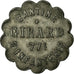 Moneda, Francia, Cantine GIRARD, Cholet, 1 Franc, MBC+, Cinc, Elie:10.5
