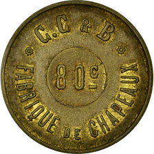 Coin, France, Fabrique de chapeaux, C. C. & B., Corbeilles-Essonnes, 80