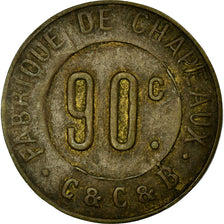 Coin, France, Fabrique de chapeaux, C. & C. & B., Corbeilles-Essonnes, 90