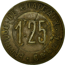 Coin, France, Fabrique de chapeaux, C. & C. & B., Corbeilles-Essonnes, 1.25