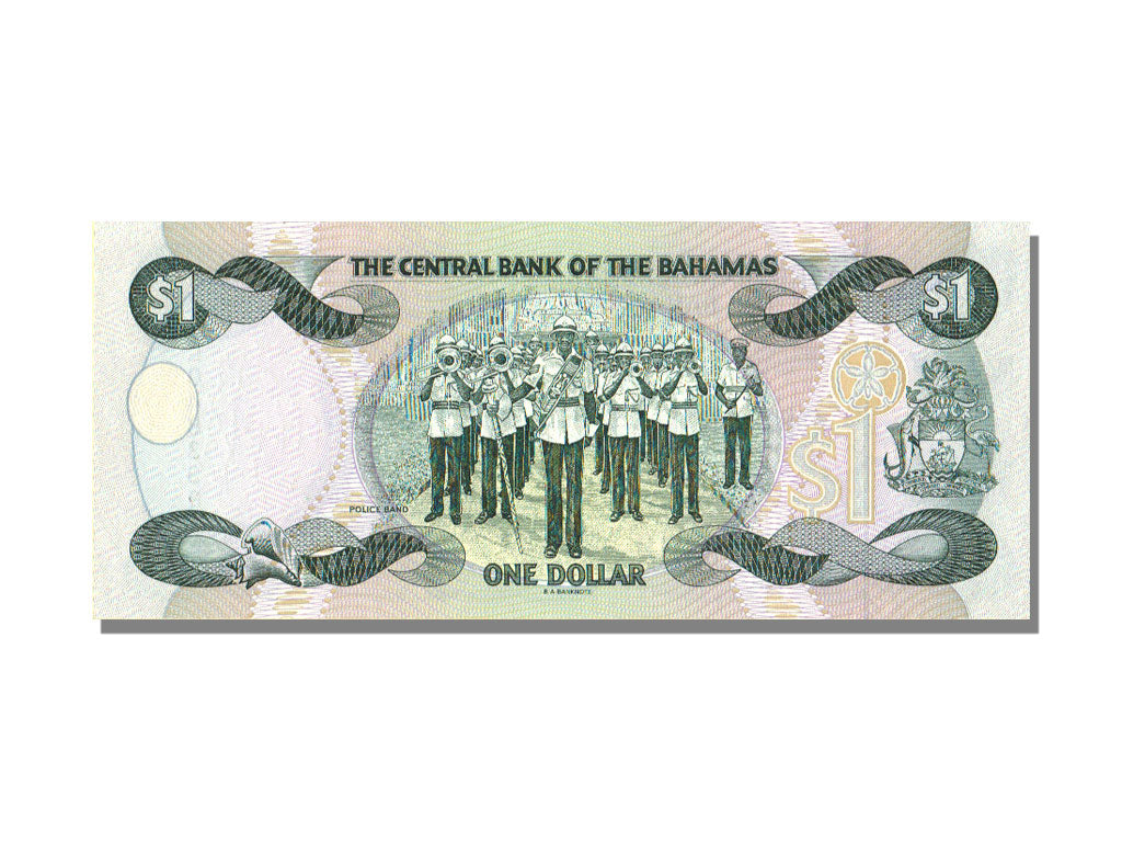 Bahamas, 1 Dollar, 1996, KM #57a, UNC(65-70), BL