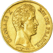Münze, Frankreich, Charles X, 40 Francs, 1830, Paris, SS, Gold, KM:721.1