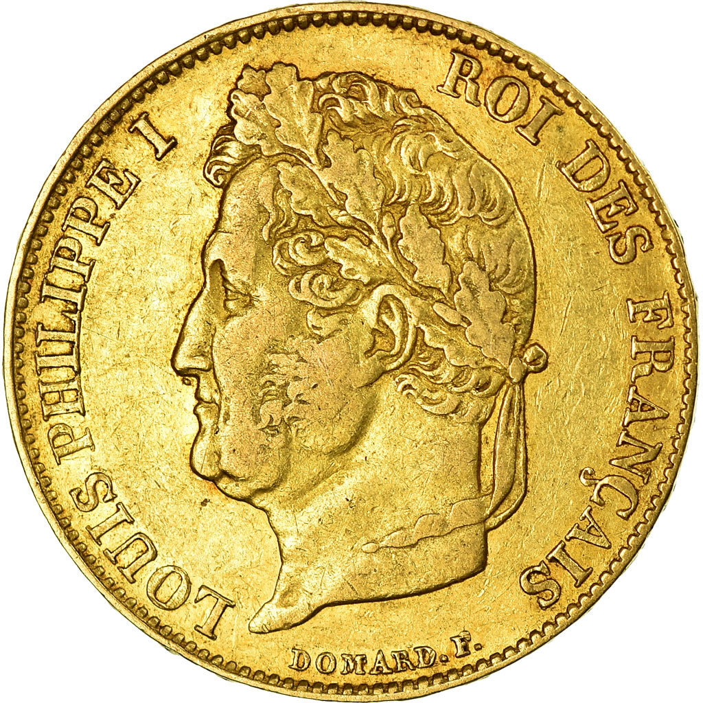 Coin, France, Louis-Philippe, 20 Francs, 1834, Paris, EF(40-45), Gold, KM:750.1