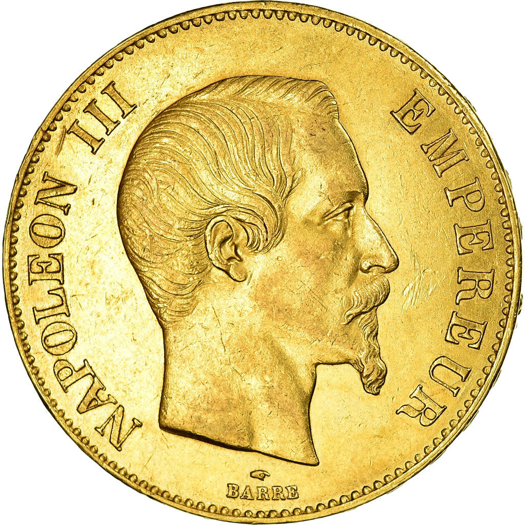 Münze, Frankreich, Napoleon III, 100 Francs, 1859, Paris, SS+, Gold, KM:786.1