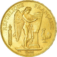 Coin, France, Génie, 100 Francs, 1886, Paris, MS(60-62), Gold, KM:832