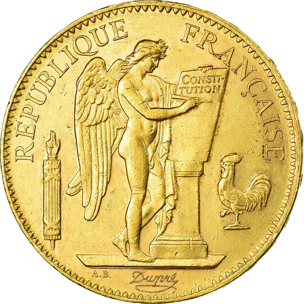 Coin, France, Génie, 100 Francs, 1904, Paris, MS(60-62), Gold, KM:832