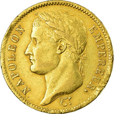 Munten, Frankrijk, Napoléon I, 40 Francs, 1811, Paris, ZF, Goud, KM:696.1