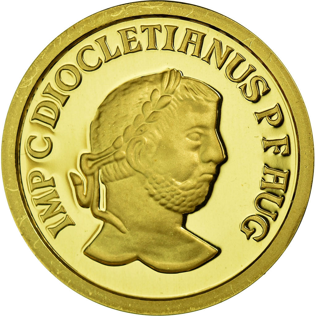 Coin, Belgium, Baudouin I, 25 Ecu, 1990, 1/4 Oz, MS(65-70), Gold, KM:173