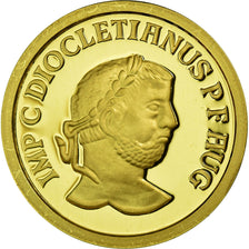 Coin, Belgium, Baudouin I, 25 Ecu, 1990, 1/4 Oz, MS(65-70), Gold, KM:173